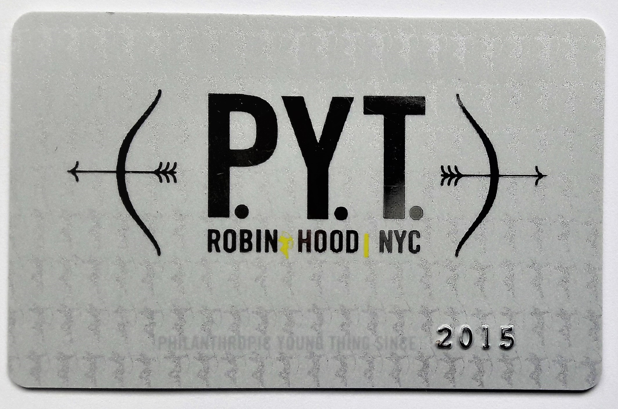 Fundraising cards Robin hood NYC